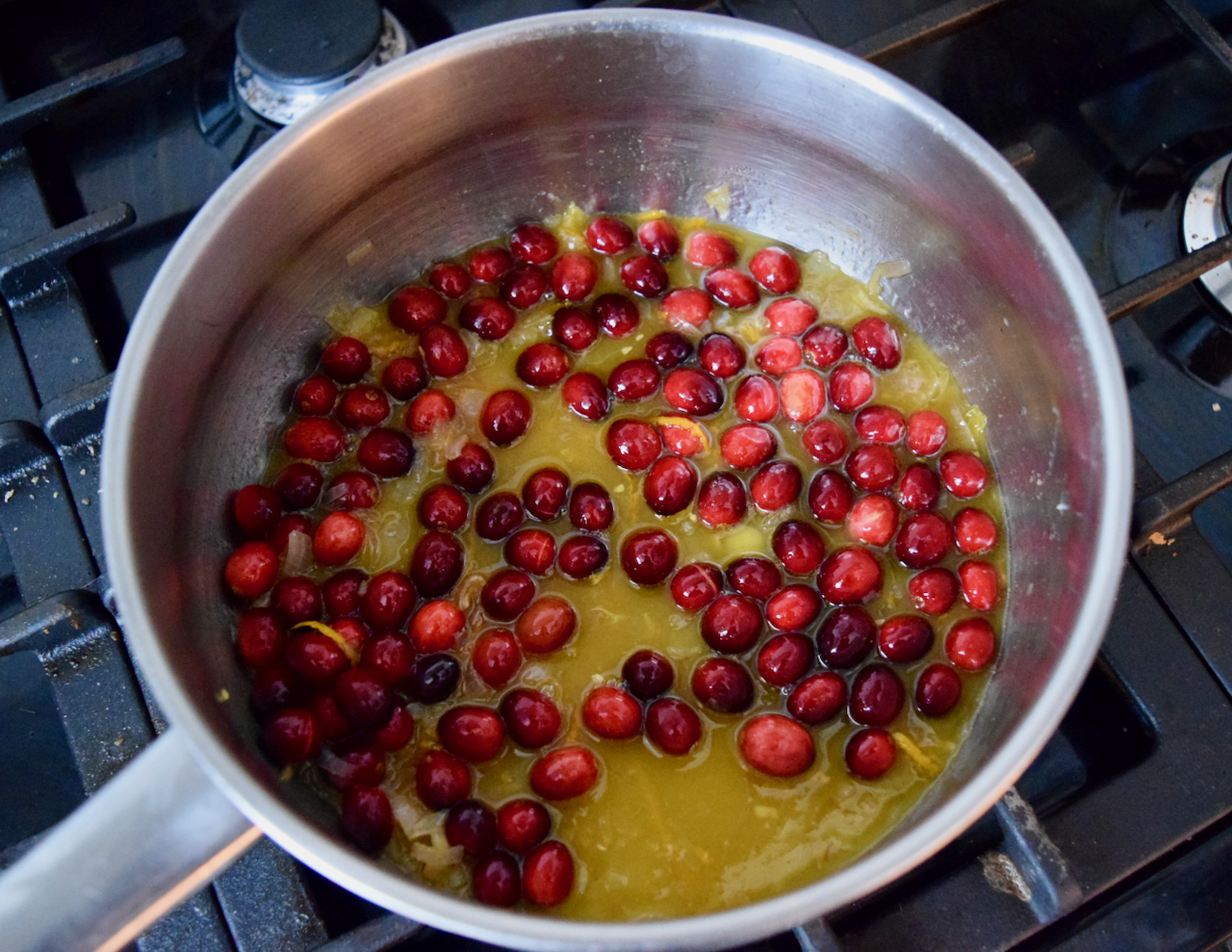 Baked Brie with Cranberry Jam recipe from Lucy Loves Food blog