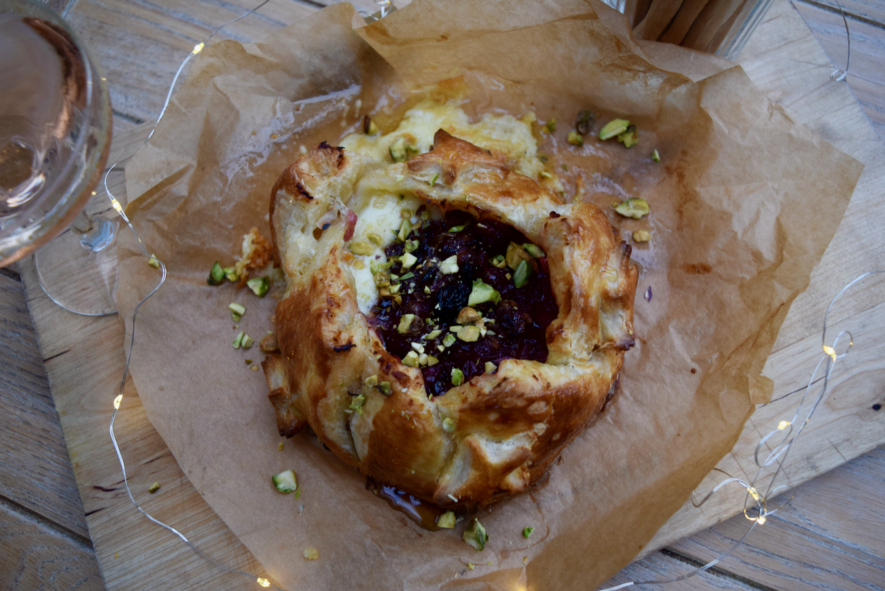 Baked Brie with Cranberry recipe from Lucy Loves