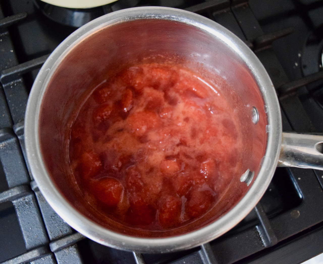 Peanut Butter and Jam Porridge recipe from Lucy Loves Food Blog