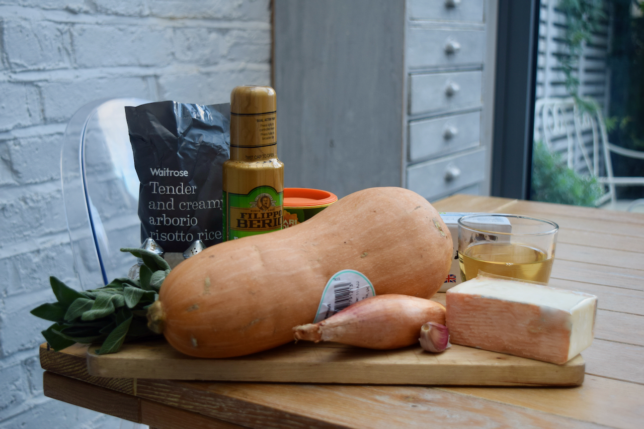 Roast Butternut and Taleggio Risotto recipe from Lucy Loves Food Blog