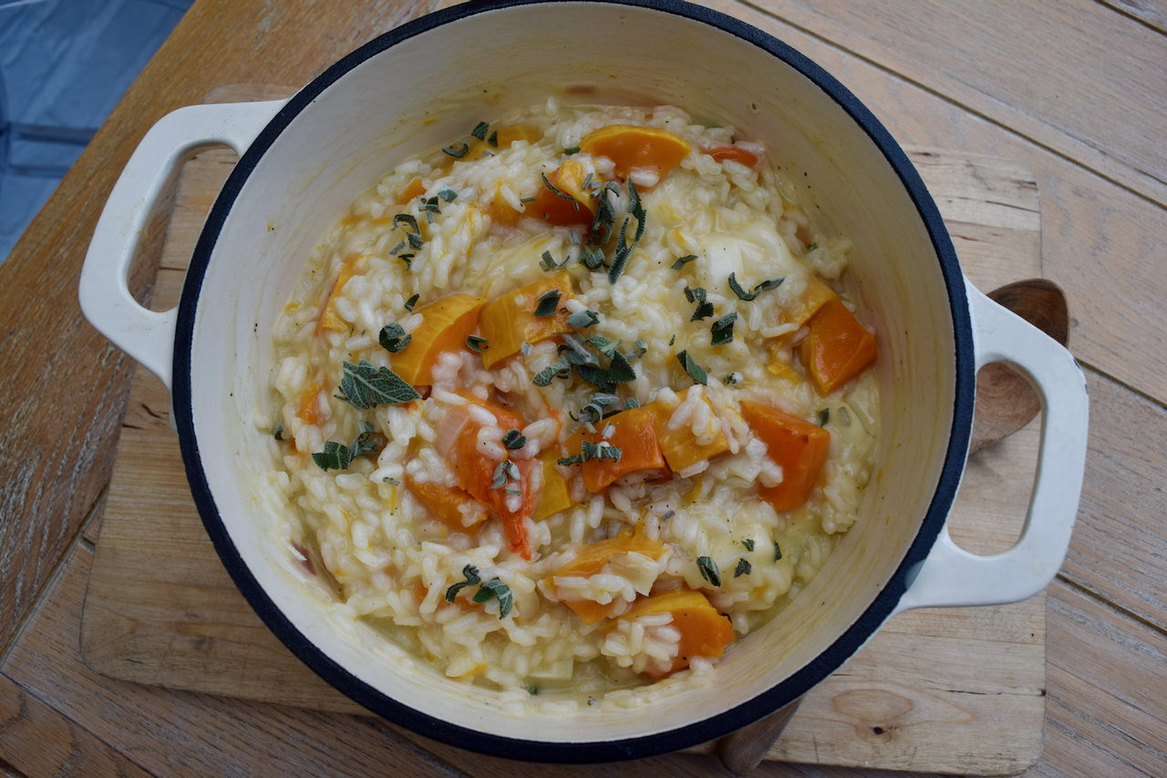 Roast Butternut and Tallegio Risotto Recipe from Lucy Loves Food Blog