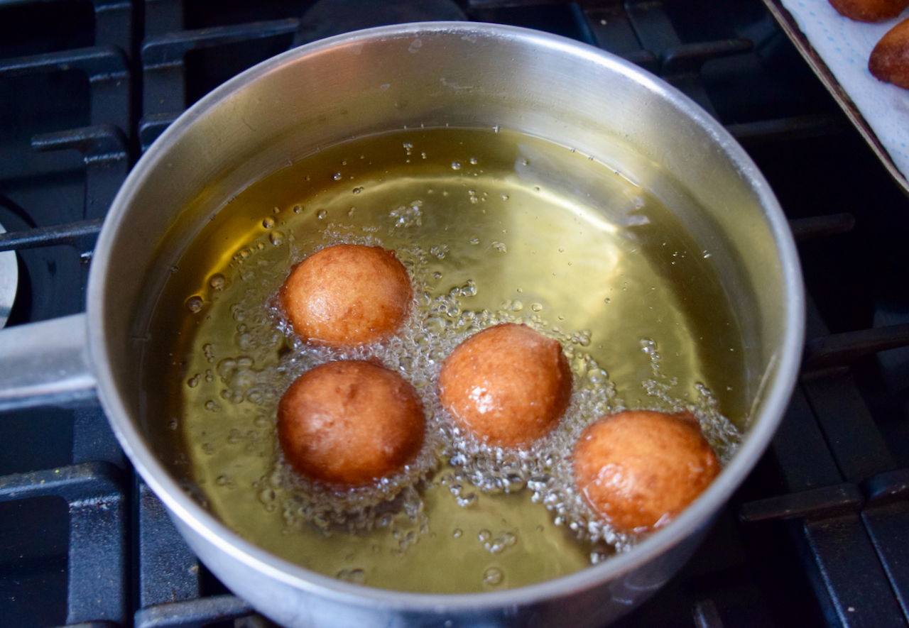 Ricotta Doughnuts recipe from Lucy Loves Food Blog