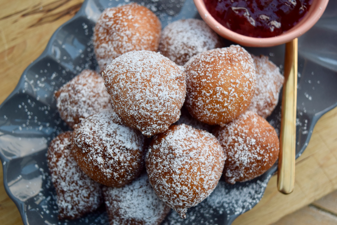 Ricotta Doughnuts recipe from Lucy Loves Food Blog