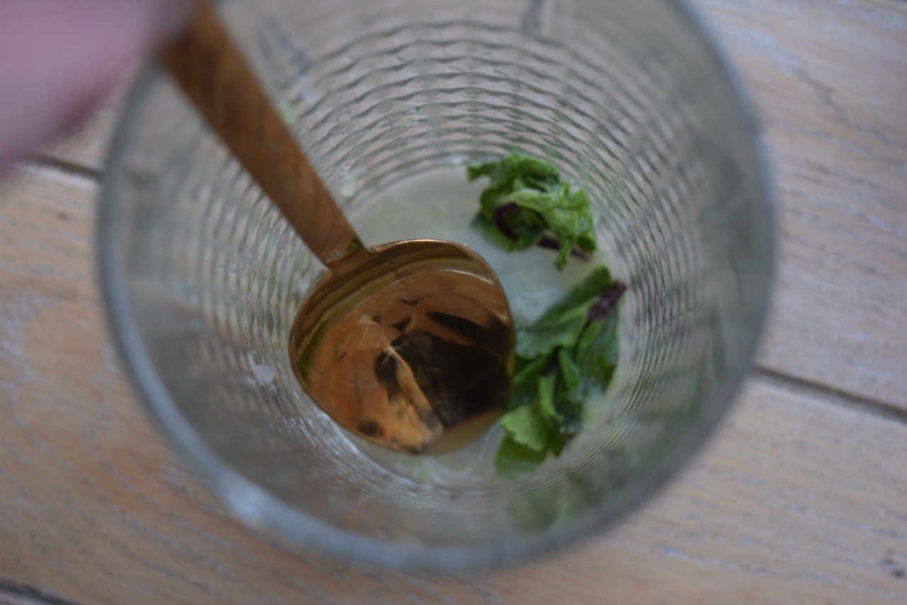 Ginger Whisky Mojito recipe from Lucy Loves Food Blog