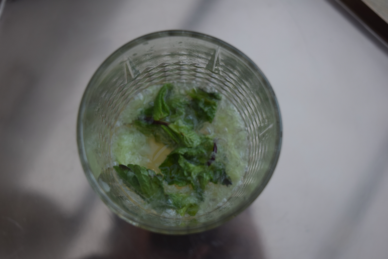 Ginger Whisky Mojito recipe from Lucy Loves Food Blog
