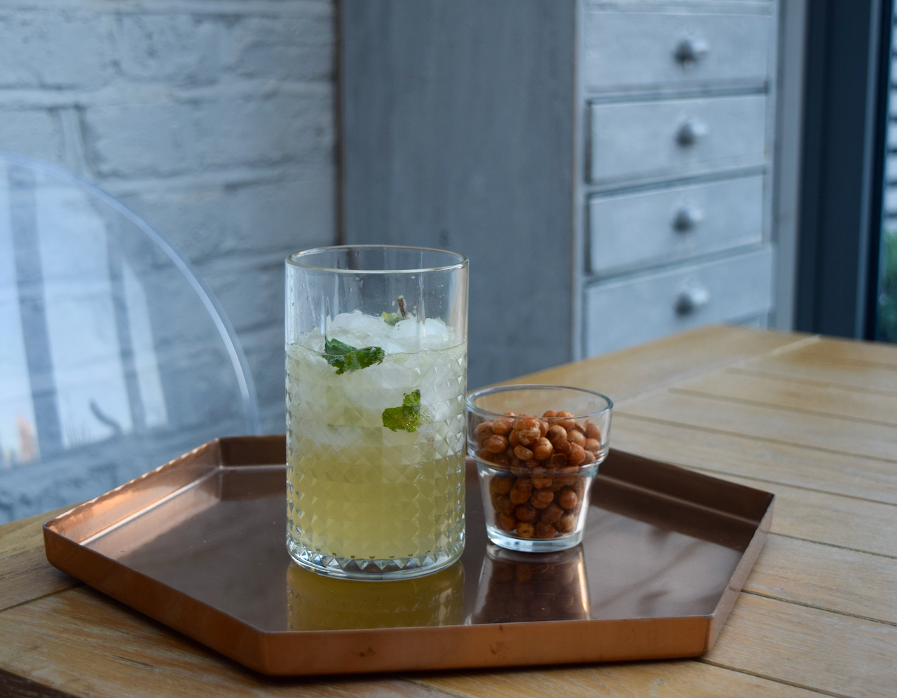 Ginger Whisky Mojito recipe from Lucy Loves Food Blog