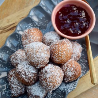 Ricotta Doughnuts recipe from Lucy Loves Food Blog