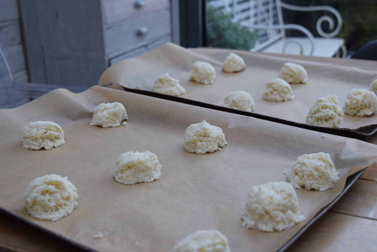 Coconut Macaroons recipe from Lucy Loves Food Blog