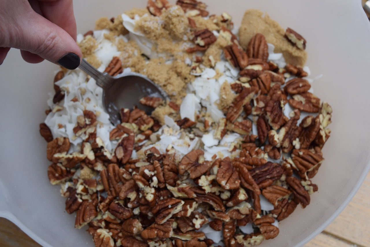 Maple Pecan Granola Recipe from Lucy Loves Food Blog