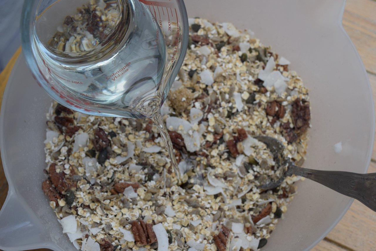 Maple Pecan Granola Recipe from Lucy Loves Food Blog