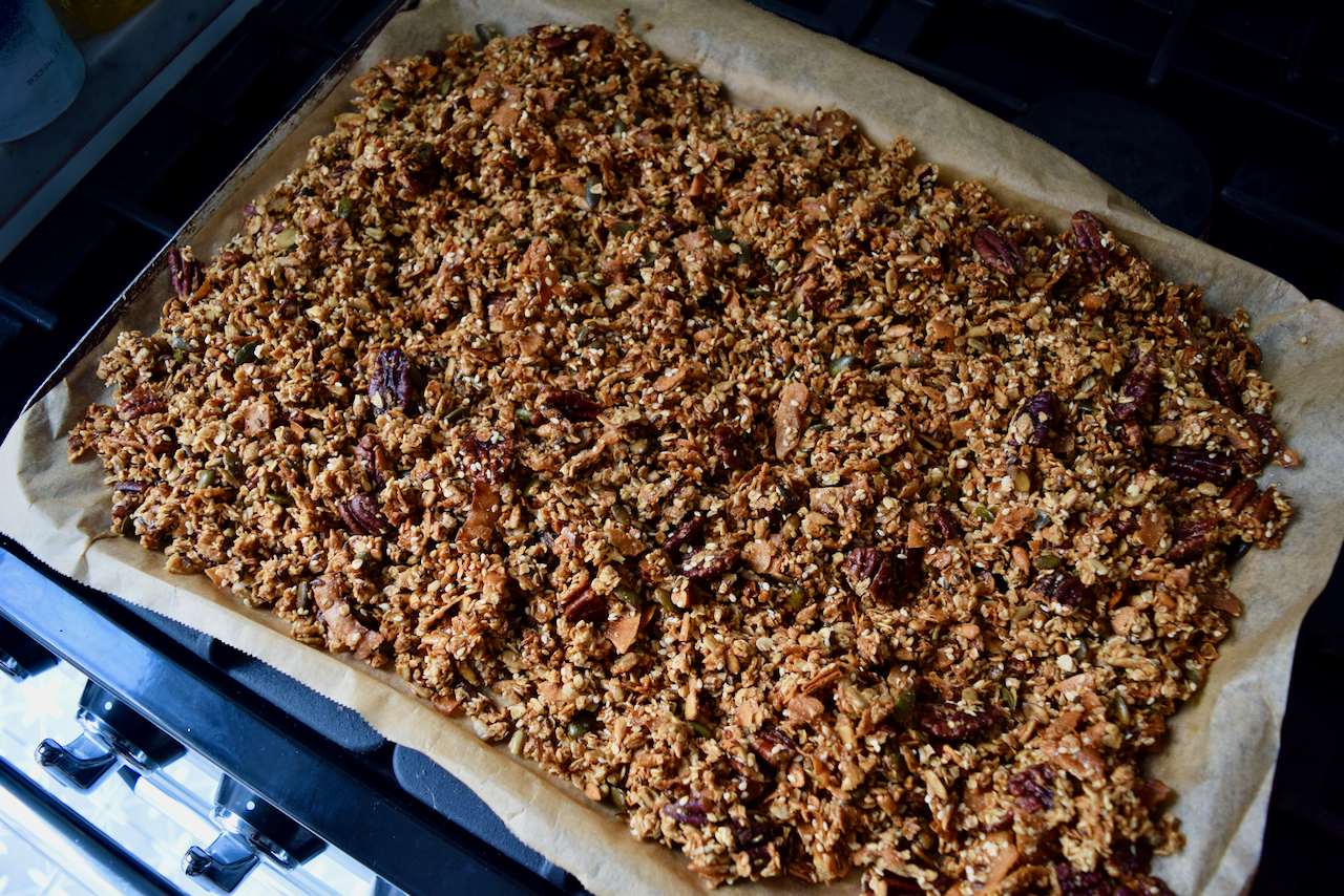 Maple Pecan Granola Recipe from Lucy Loves Food Blog