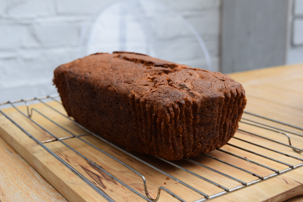 Banana Custard Loaf recipe from Lucy Loves Food Blog