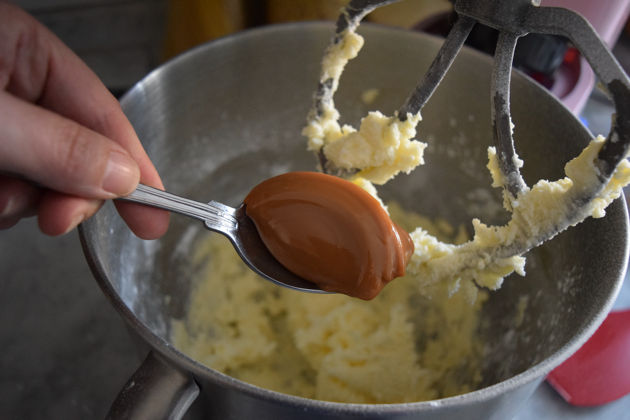 Salted Caramel Cupcakes recipe from Lucy Loves Food Blog