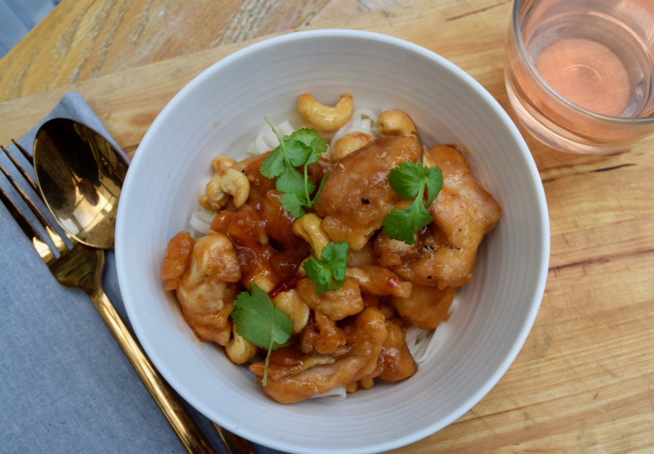 Chicken with Cashew Nuts recipe from Lucy Loves Food Blog