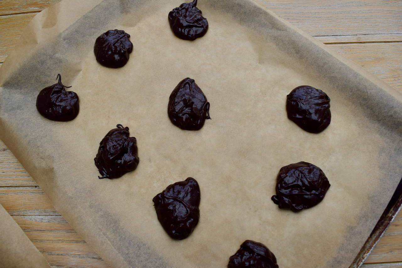 Flourless Chocolate Brownie Cookies recipe from Lucy Loves Food Blog