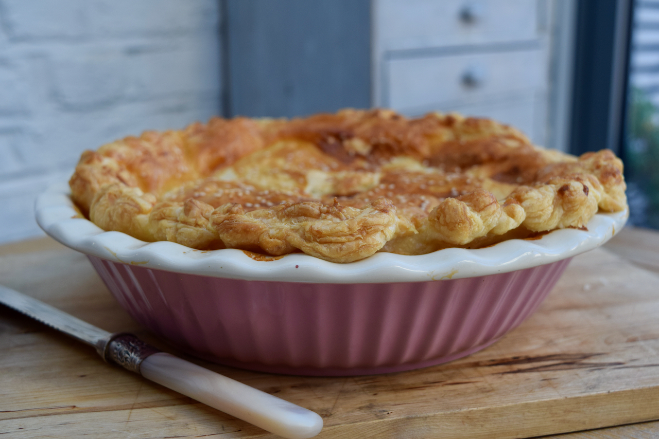 Spring Chicken Pie recipe from Lucy Loves Food Blog