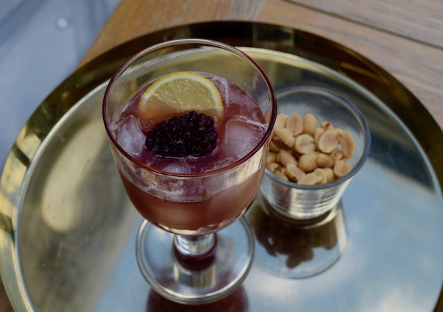 Bramble Cocktail recipe from Lucy Loves Food Blog