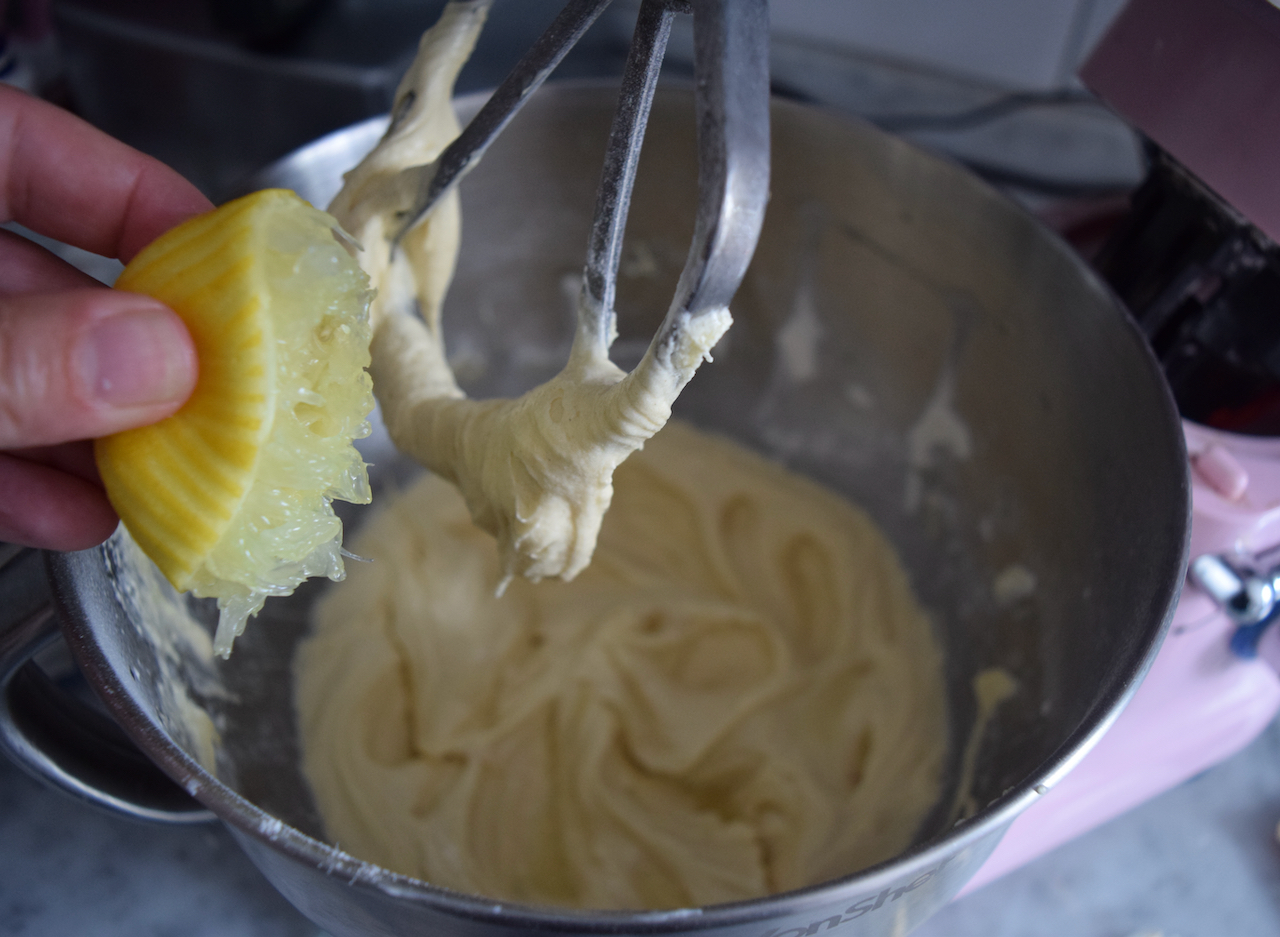 Lemon Curd Loaf Cake recipe from Lucy Loves Food Blog