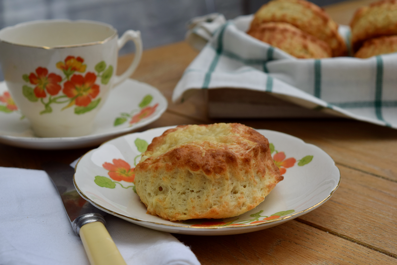 Warm Cheese Scones recipe from Lucy Loves Food Blog