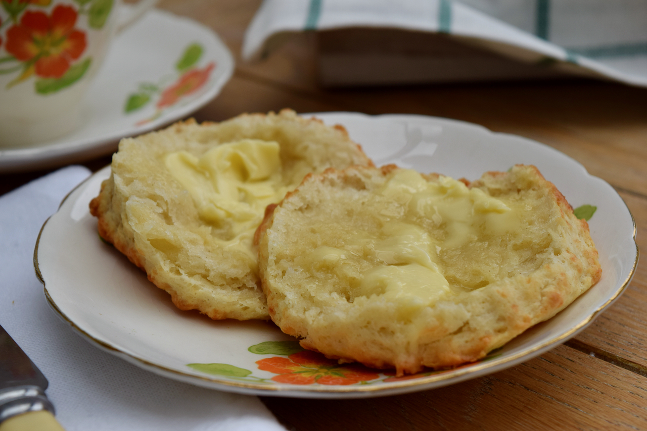 Warm Cheese Scones recipe from Lucy Loves Food Blog