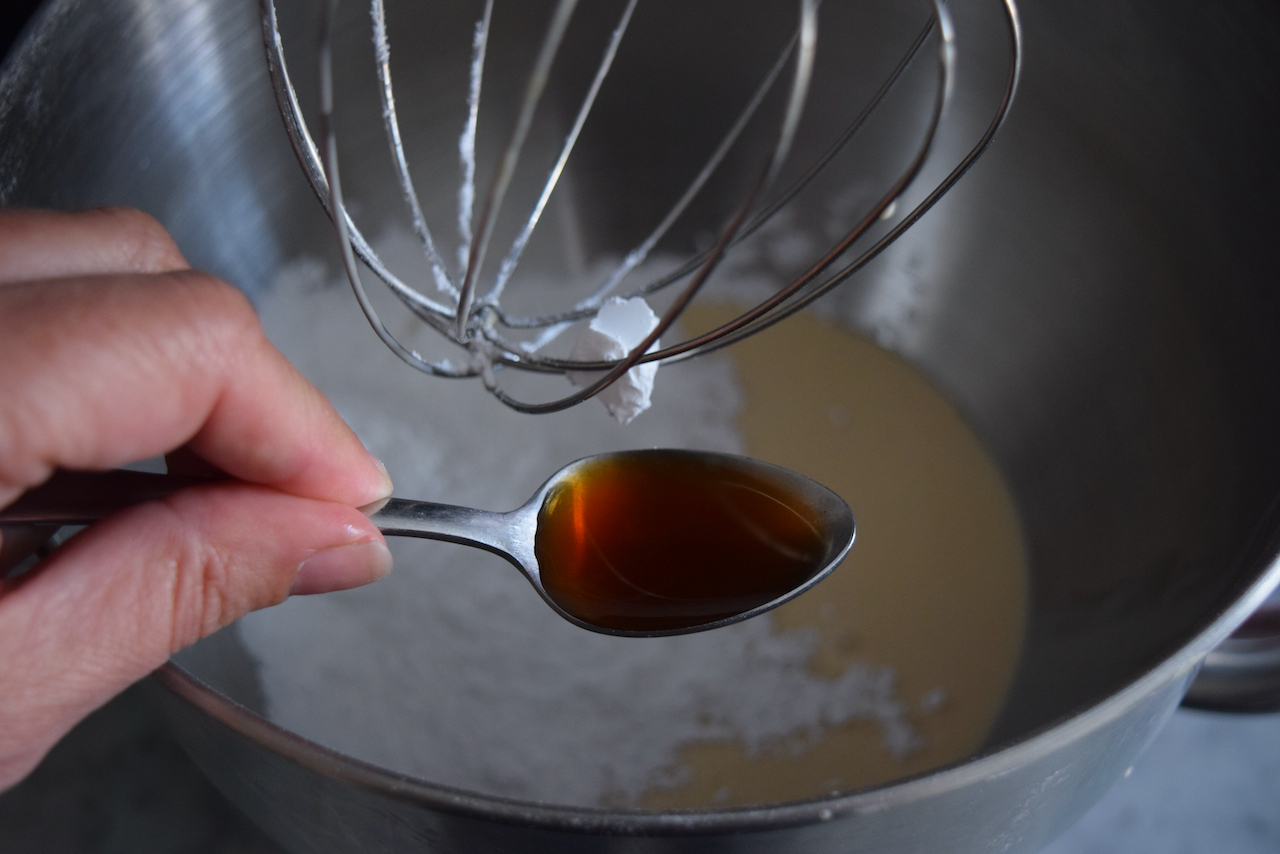 Evaporated Milk Ice Cream with Quick Chocolate Sauce recipe from Lucy Loves Food Blog