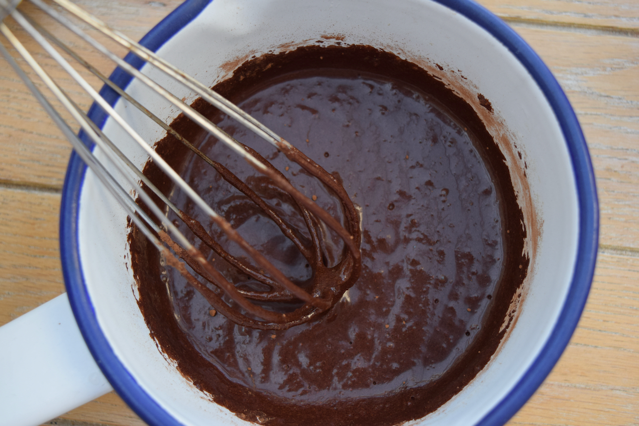 Evaporated Milk Ice Cream with Quick Chocolate Sauce recipe from Lucy Loves Food Blog