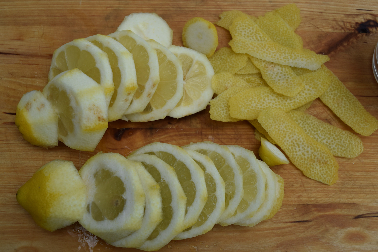 Homemade Elderflower Cordial recipe from Lucy Loves Food Blog