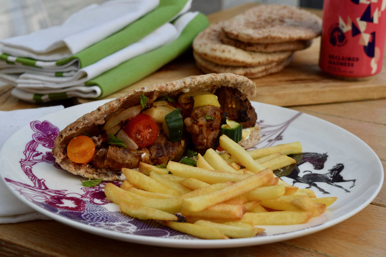 Pork Gyros recipe from Lucy Loves Food Blog