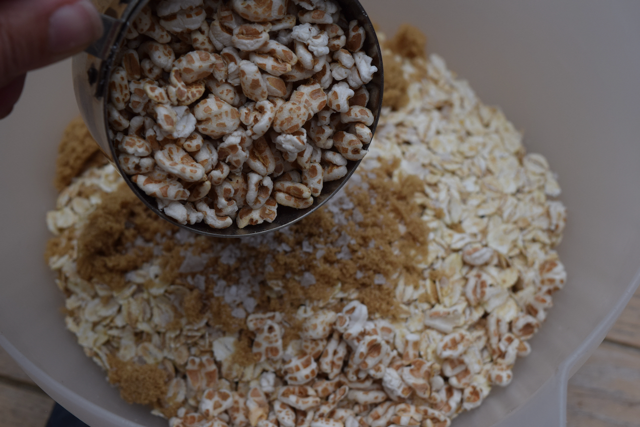 Puffed Whole Grain Granola recipe from Lucy Loves Food Blog