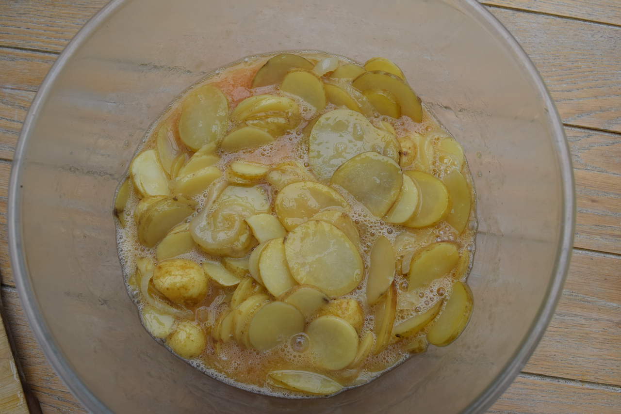 Spanish Omelette recipe from Lucy Loves Food Blog