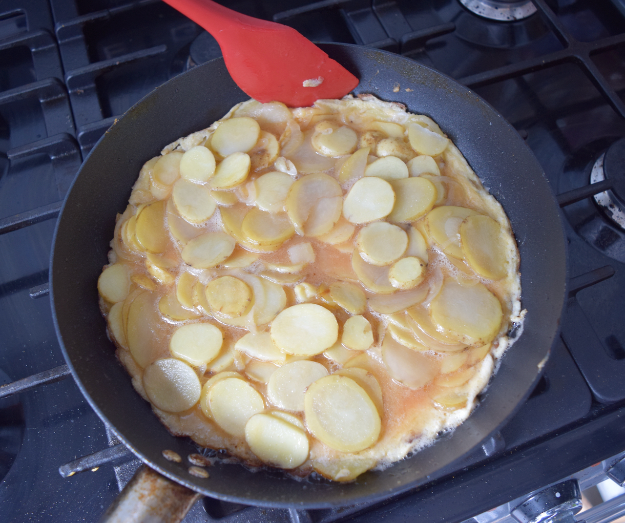 Spanish Omelette recipe from Lucy Loves Food Blog