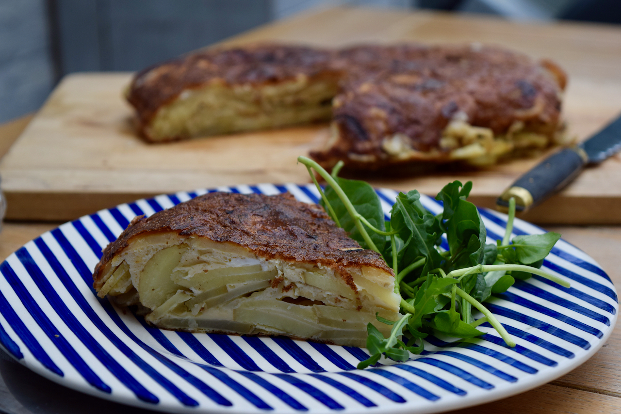 Spanish Omelette recipe from Lucy Loves Food Blog