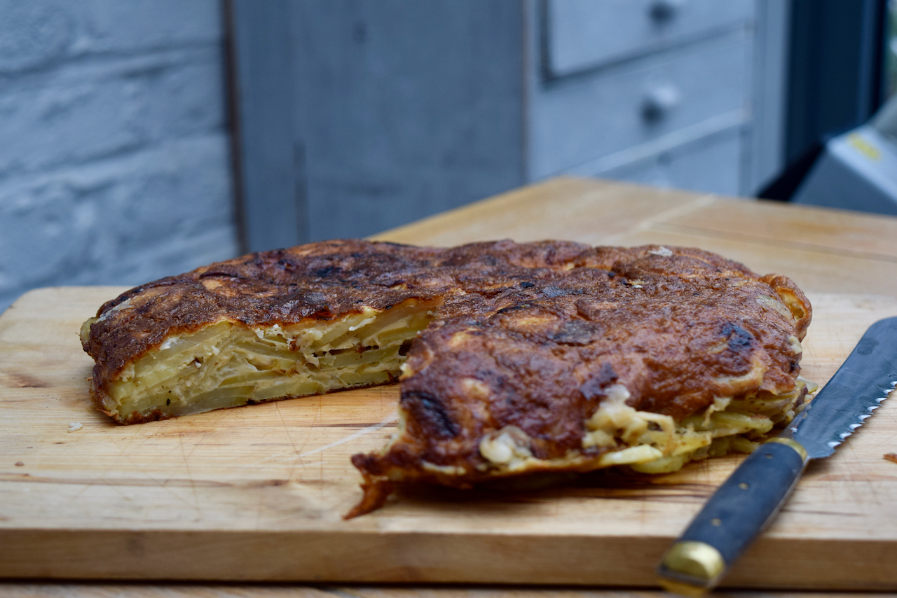 Spanish Omelette recipe from Lucy Loves Food Blog
