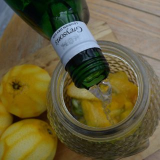 Homemade Orange and Lime Gin recipe from Lucy Loves Food Blog