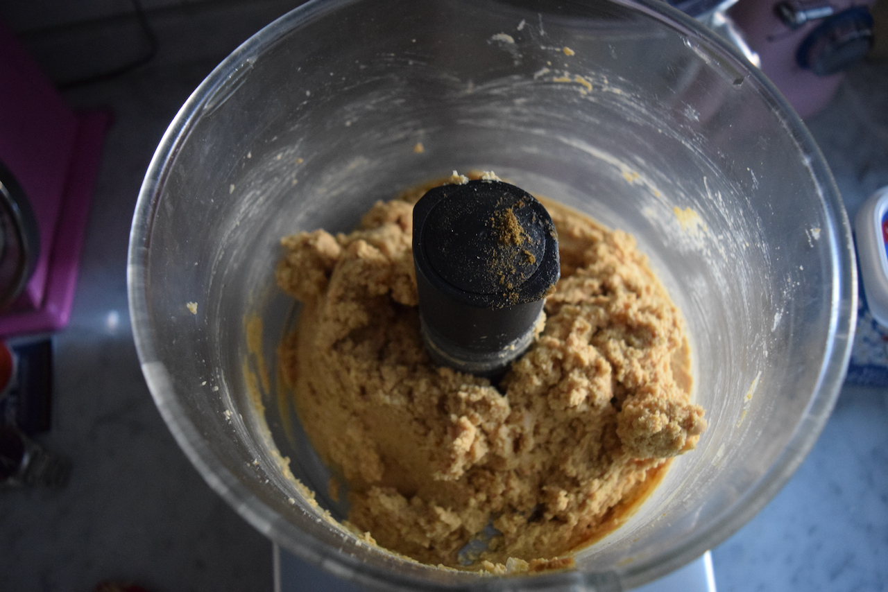 Peanut Butter Houmous recipe from Lucy Loves Food Blog