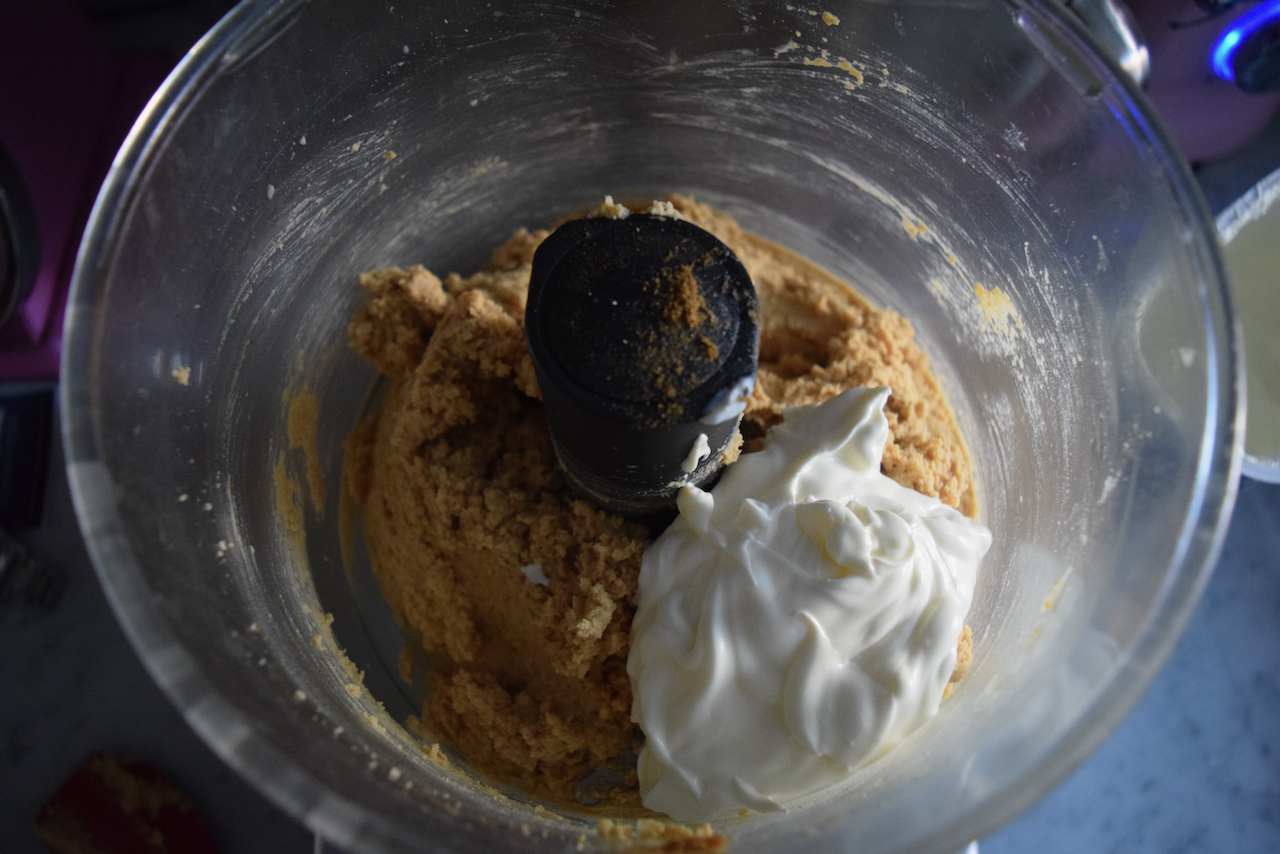 Peanut Butter Houmous recipe from Lucy Loves Food Blog