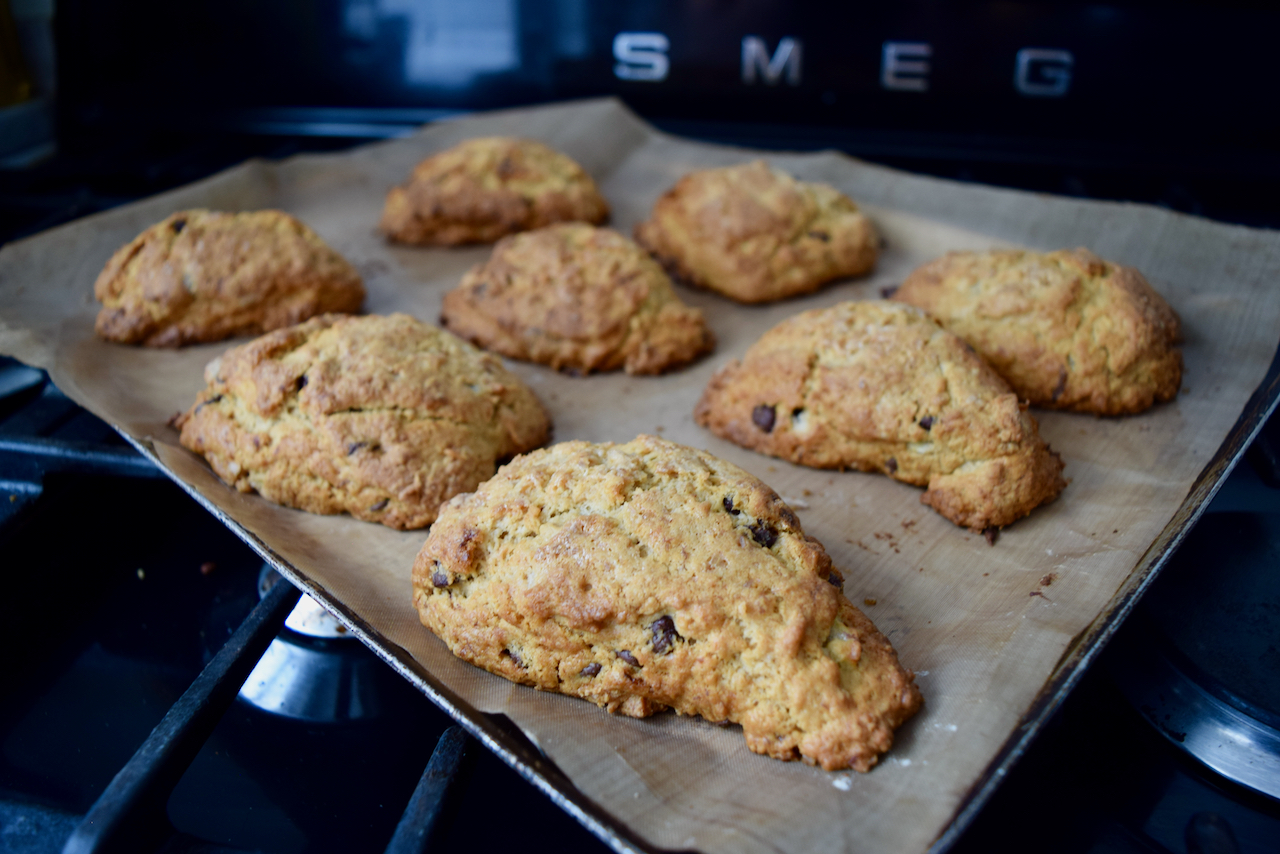 Brown Sugar Banana Scones recipe from Lucy Loves Food Blog