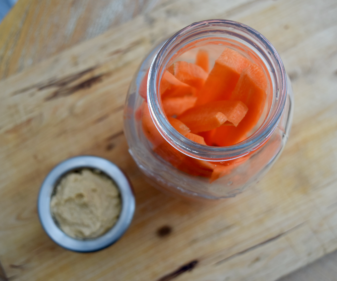 Peanut Butter Houmous recipe from Lucy Loves Food Blog