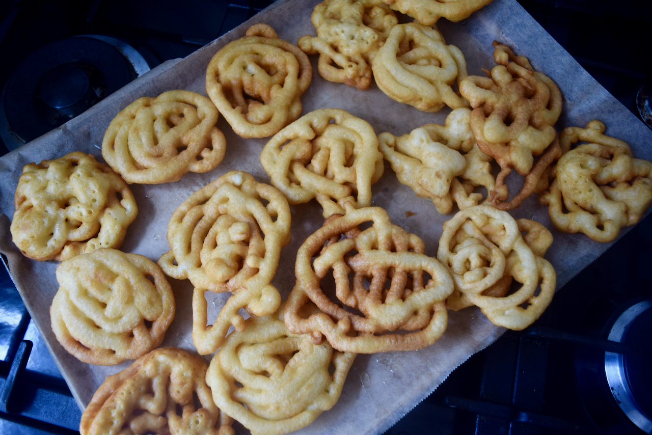 Funnel Cakes recipe from Lucy Loves Food Blog