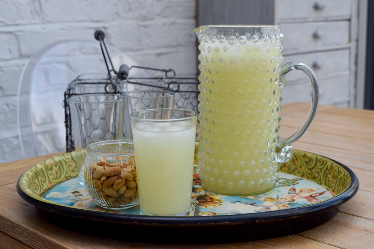 Fresh Limonada with Vodka recipe from Lucy Loves Food Blog