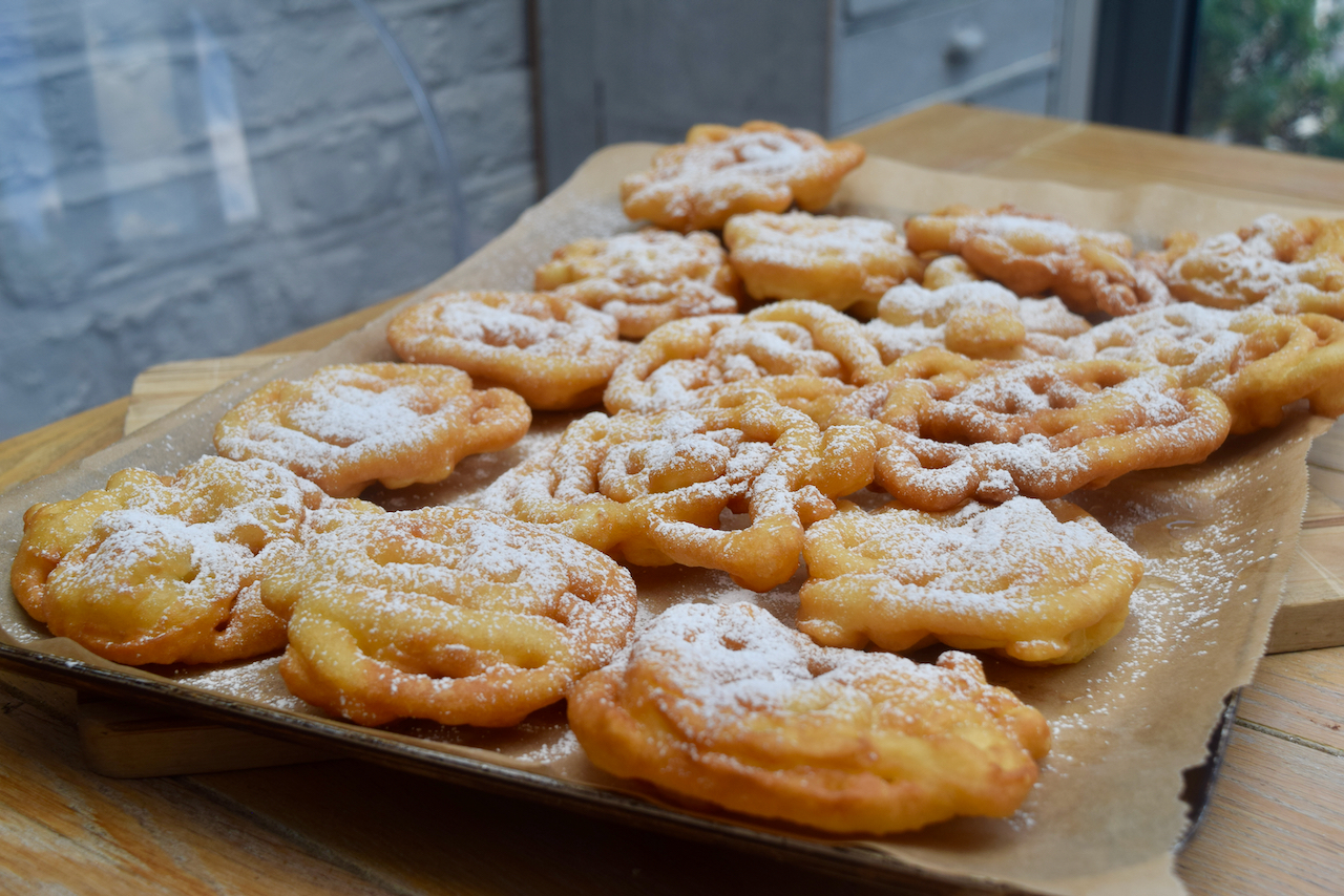 Funnel Cakes recipe from Lucy Loves Food Blog