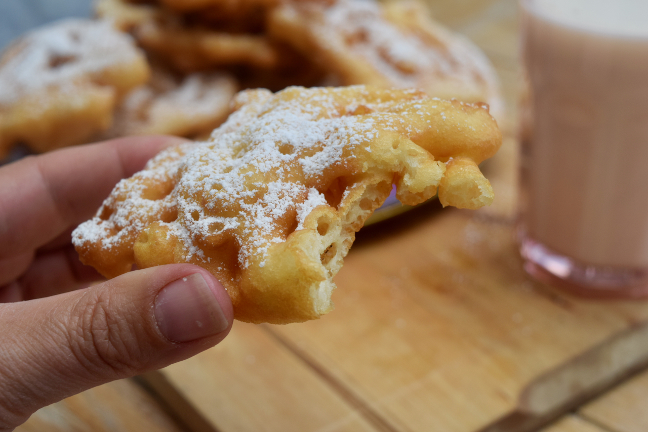 Funnel Cakes recipe from Lucy Loves Food Blog