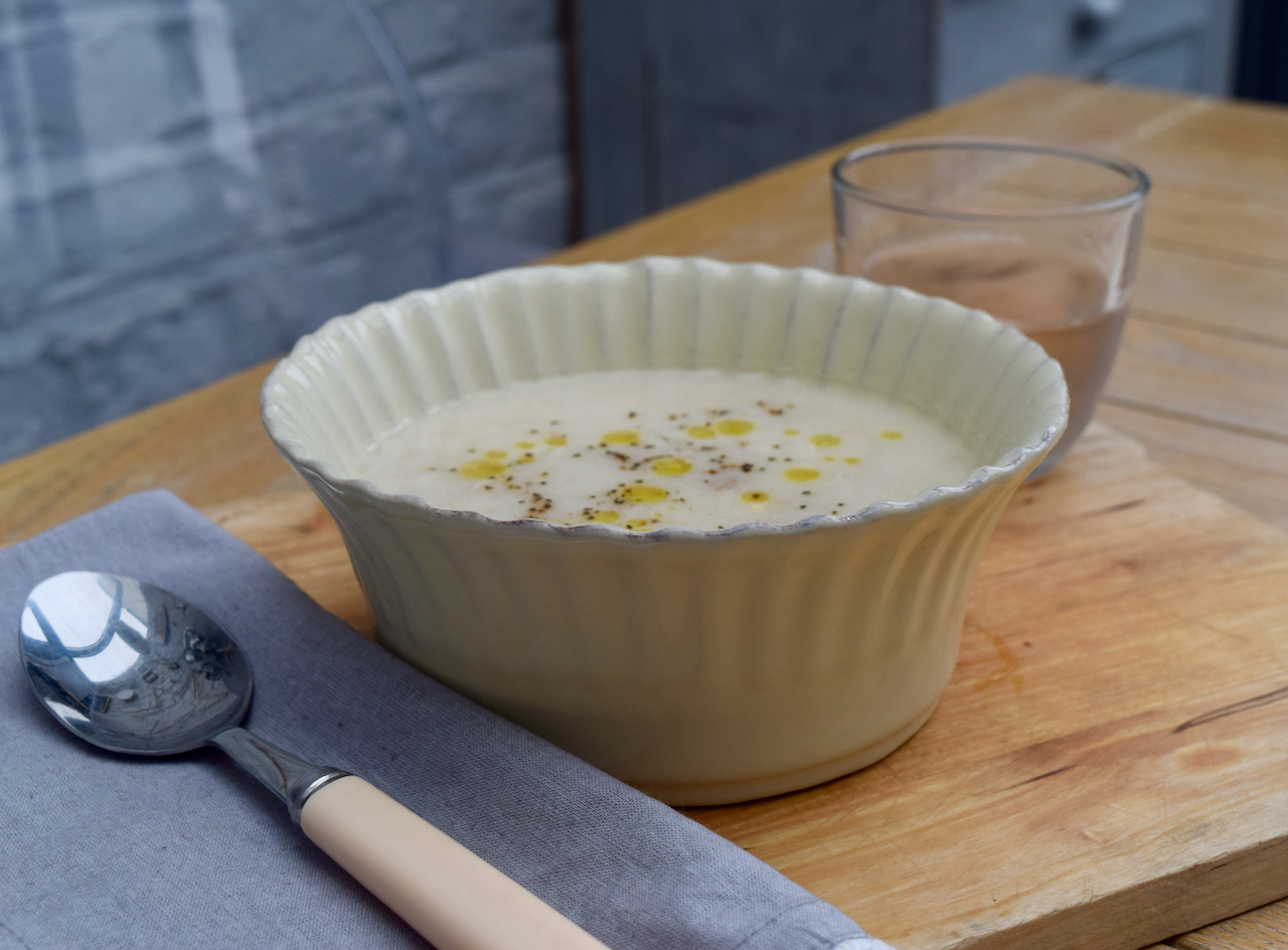 Greek Chicken and Lemon Soup recipe from Lucy Loves Food Blog