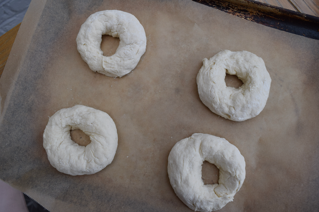 Two Ingredient Bagels recipe from Lucy Loves Food Blog