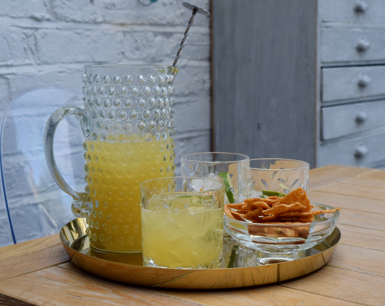 Pineapple Rum Punch recipe from Lucy Loves Food Blog