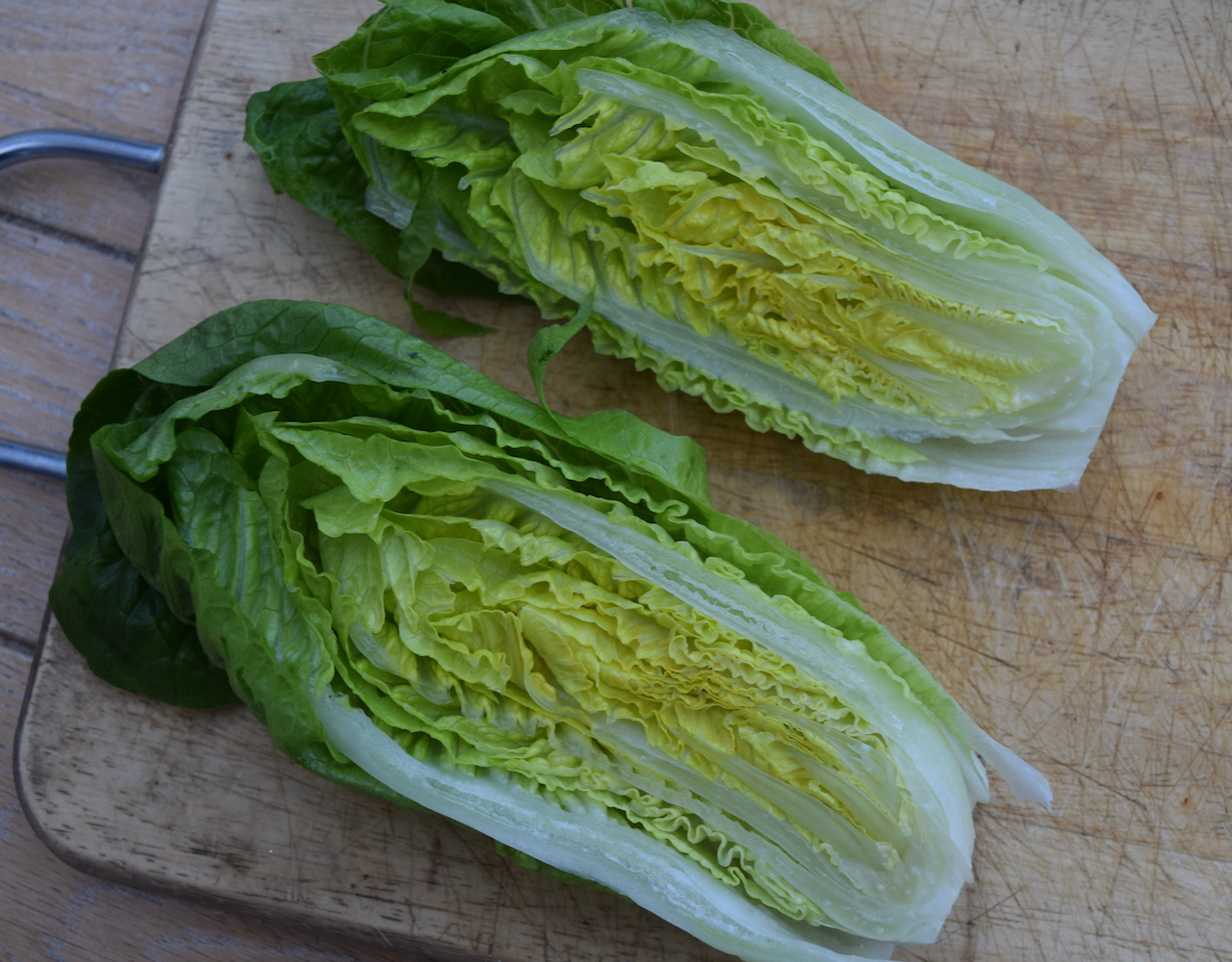 Roast Chicken Caesar Salad recipe from Lucy Loves Food Blog