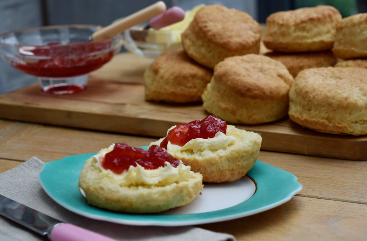 Lemonade Scones recipe from Lucy Loves Food Blog