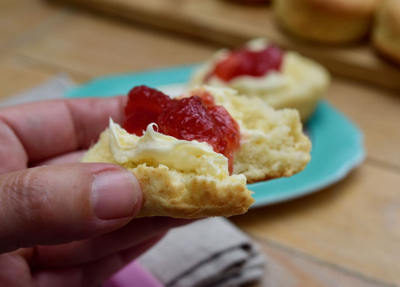 Lemonade Scones recipe from Lucy Loves Food Blog