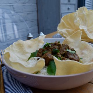 Coconut Beef Curry recipe from Lucy Loves Food Blog