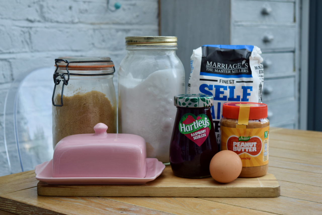 PB and J Sandwich Cookies recipe from Lucy Loves Food Blog